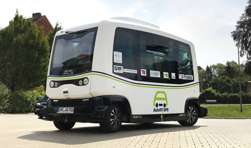 Das autonome Shuttle EZ10
